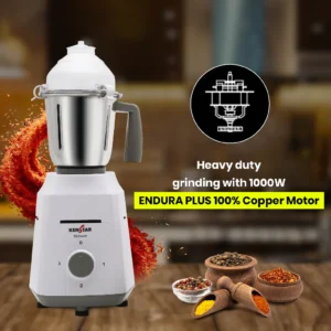 TATVAM 1000W, Mixer Grinder with ENDURA PLUS 100% Copper Motor